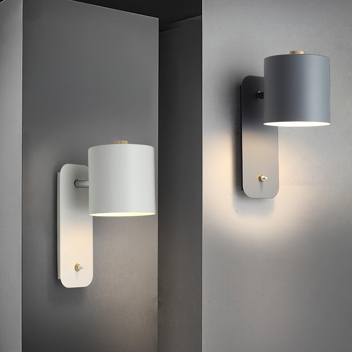 Ebika Rotatable Cylinder Indoor Wall Light