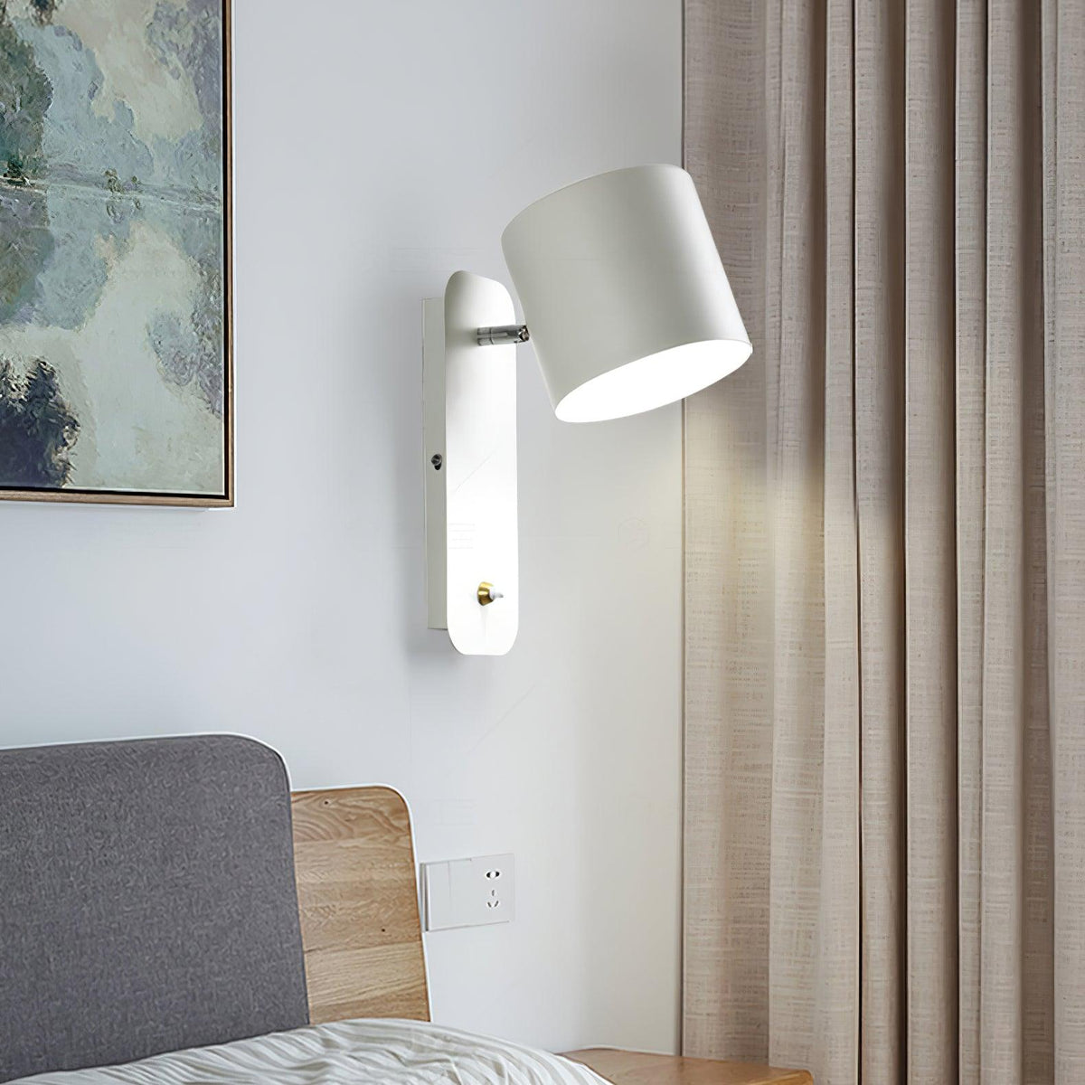 Ebika Rotatable Cylinder Indoor Wall Light