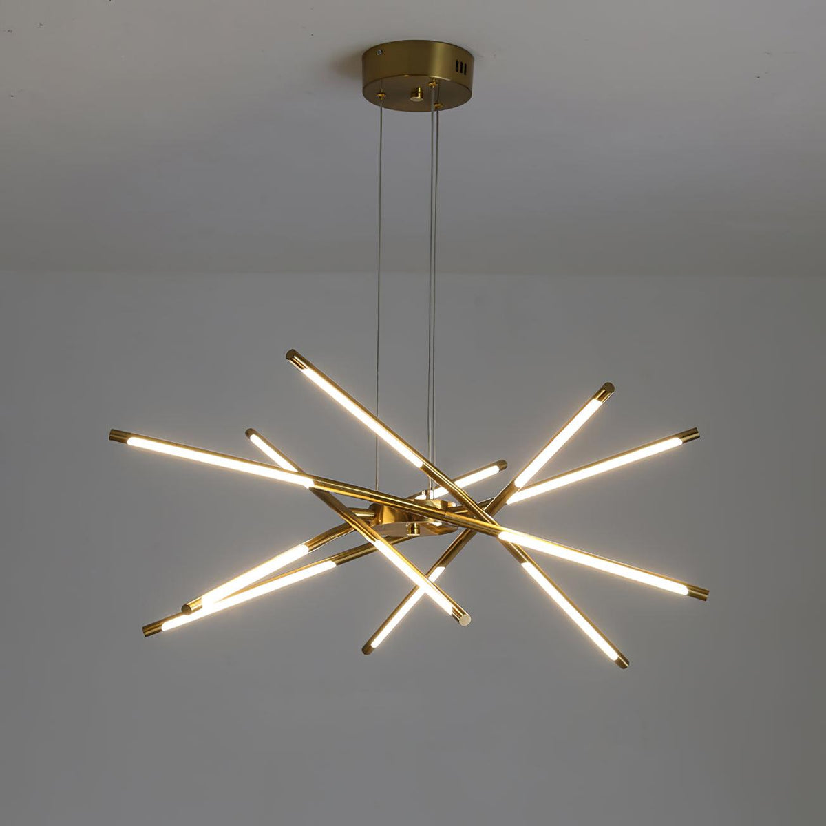 Lumueon Chandelier Rotatable LED Modern