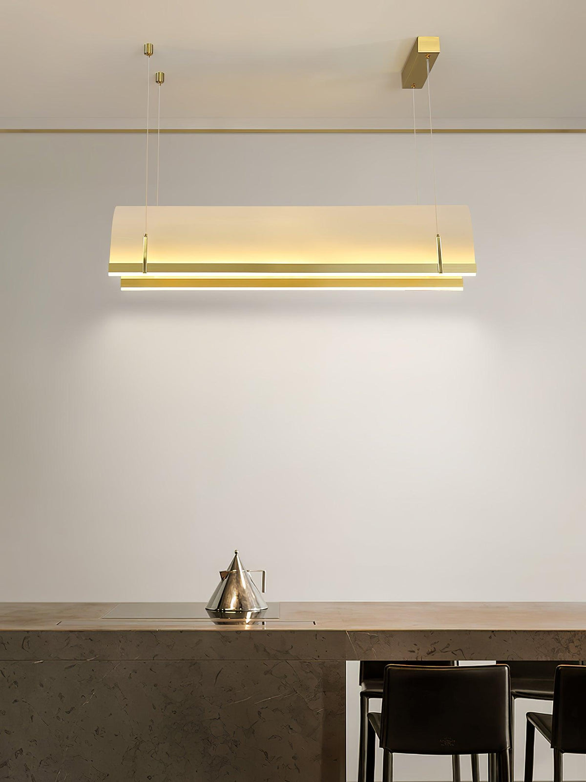 Cevinen Linear Gold Pendant Light