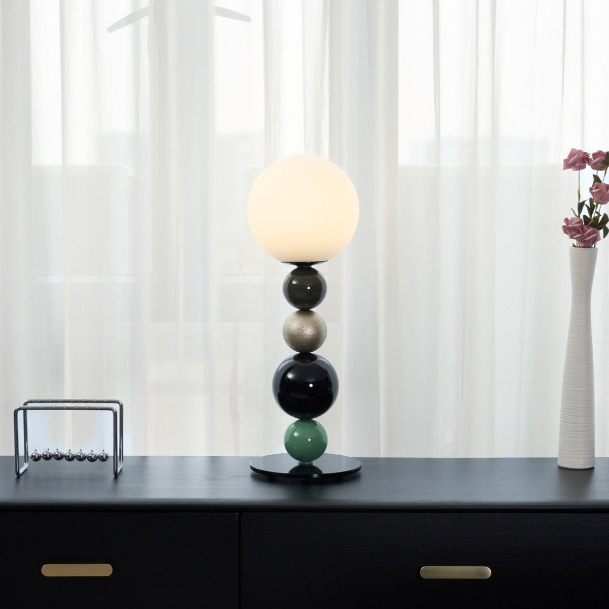 Orbital Balls Stacking Table Lamp