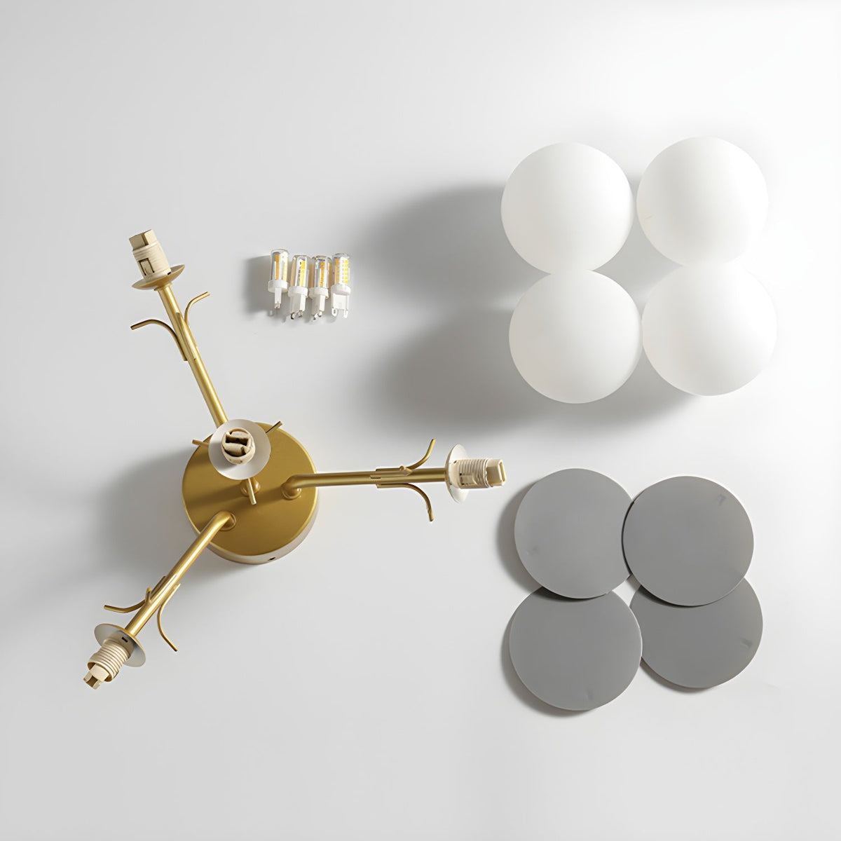 Zoina Round Macaron Flush Mount Ceiling Light