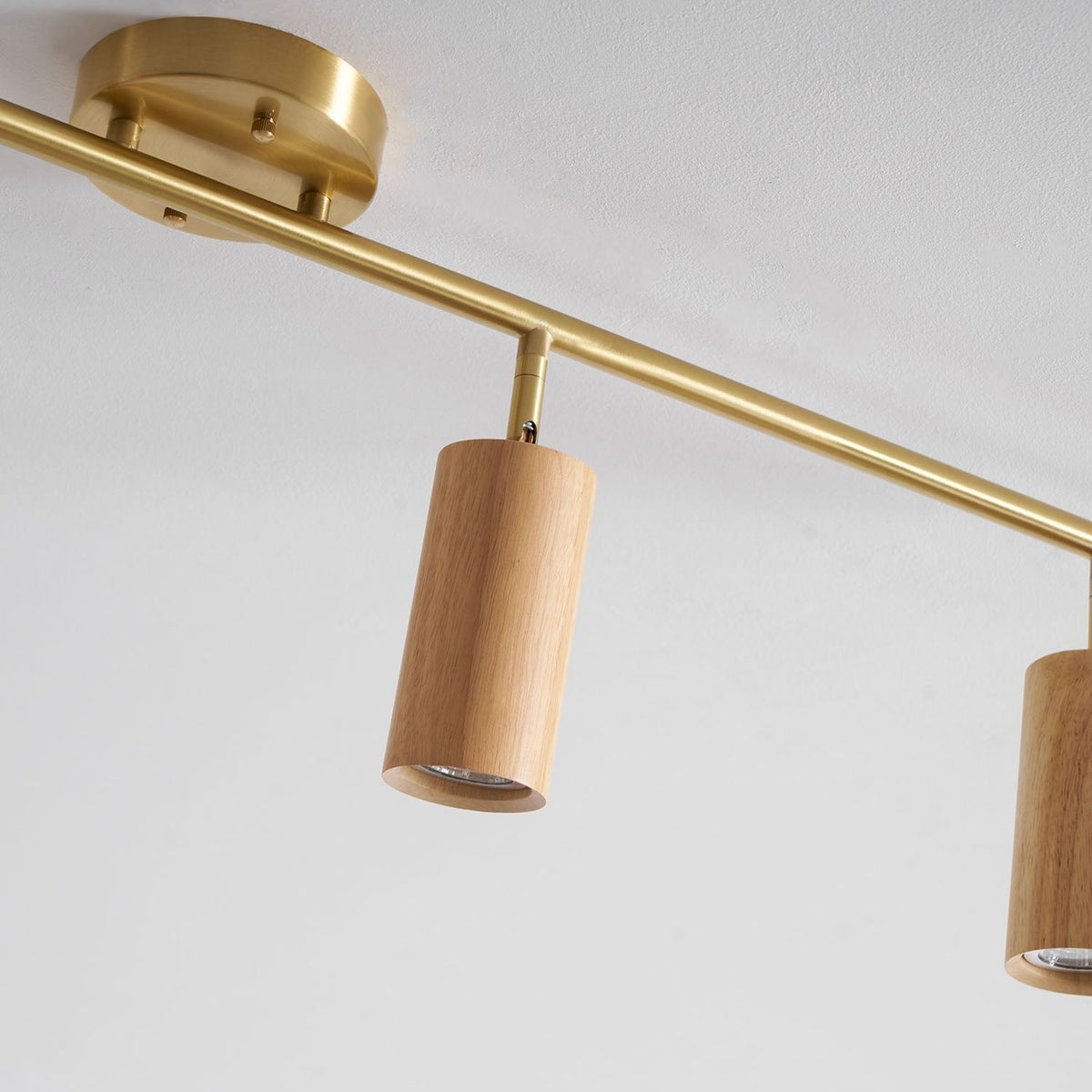 Xajo Wood Flush Mount Ceiling Light