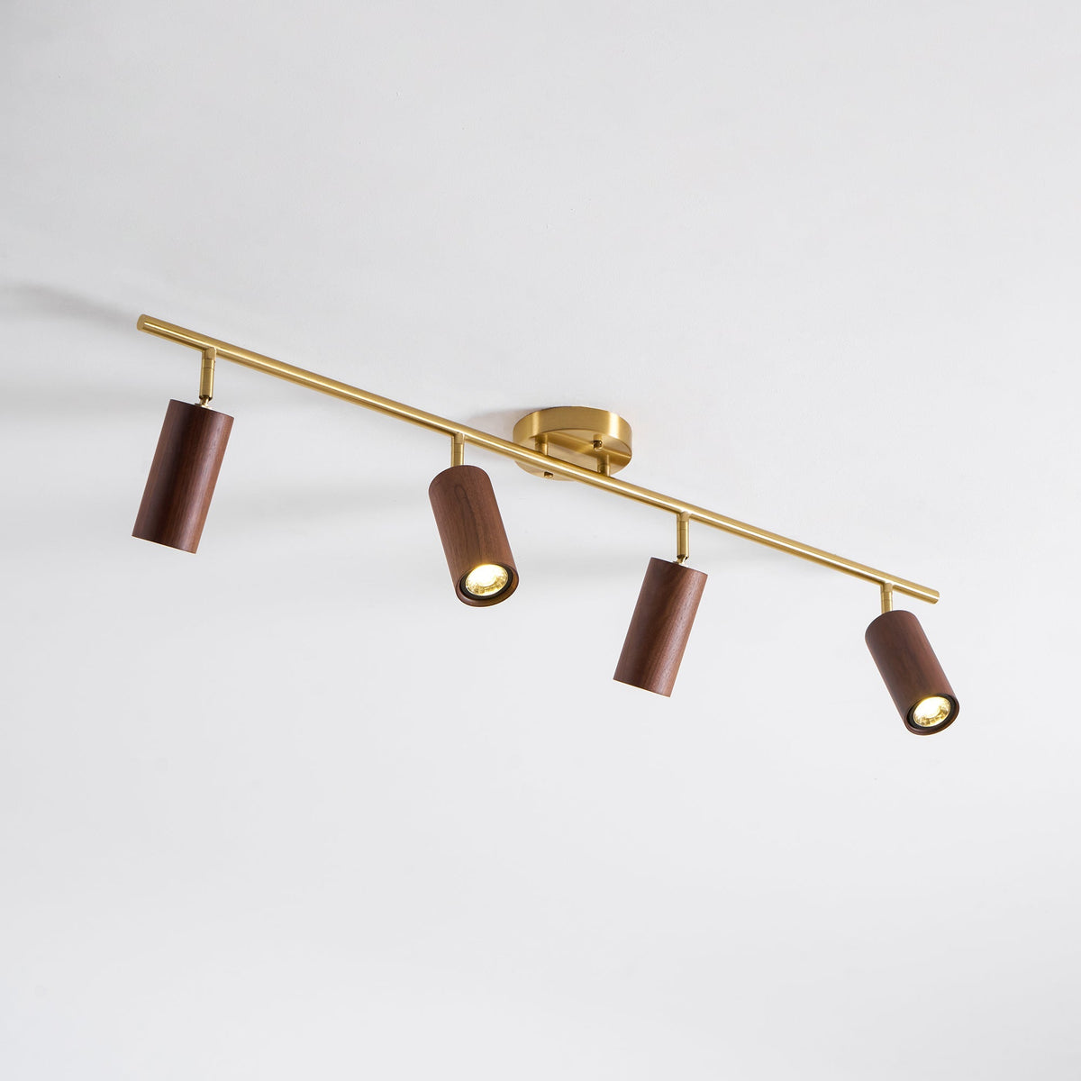 Xajo Wood Flush Mount Ceiling Light