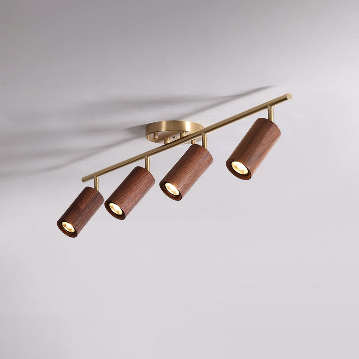 Xajo Wood Flush Mount Ceiling Light