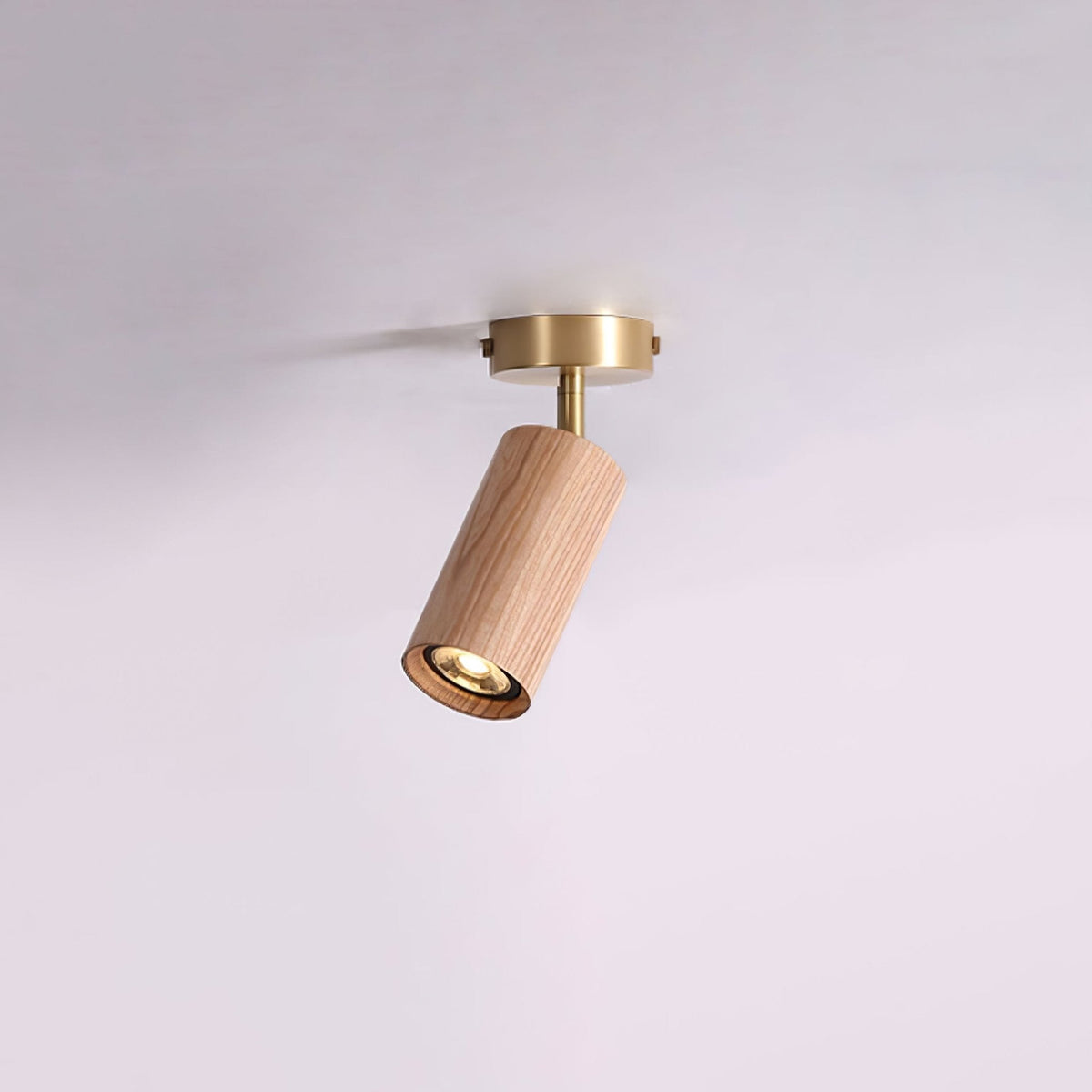 Xajo Wood Flush Mount Ceiling Light