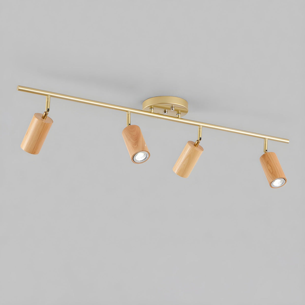 Xajo Wood Flush Mount Ceiling Light