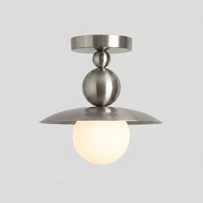 Bueva Alabaster Flush Mount Ceiling Light