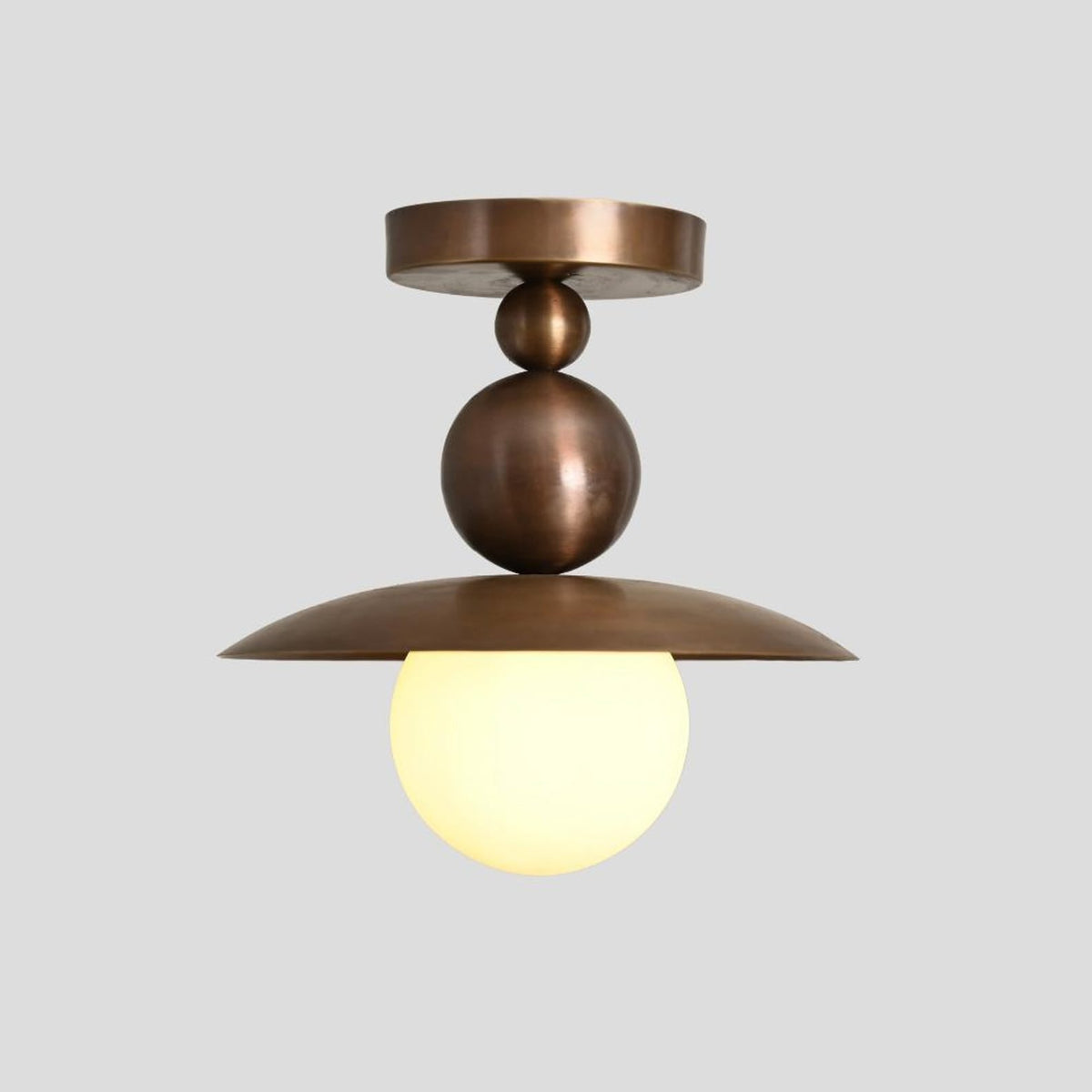 Bueva Alabaster Flush Mount Ceiling Light
