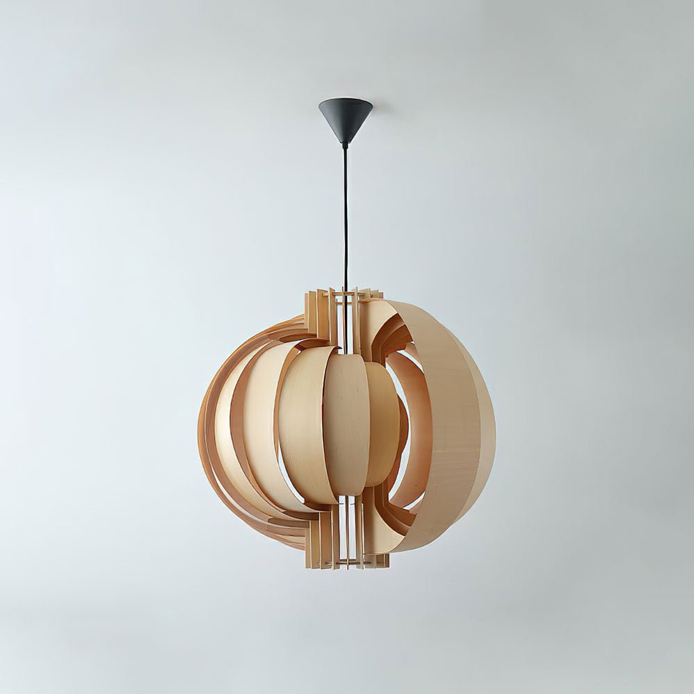 Ivraeus Premium Elegance Ring Wood Pendant Light
