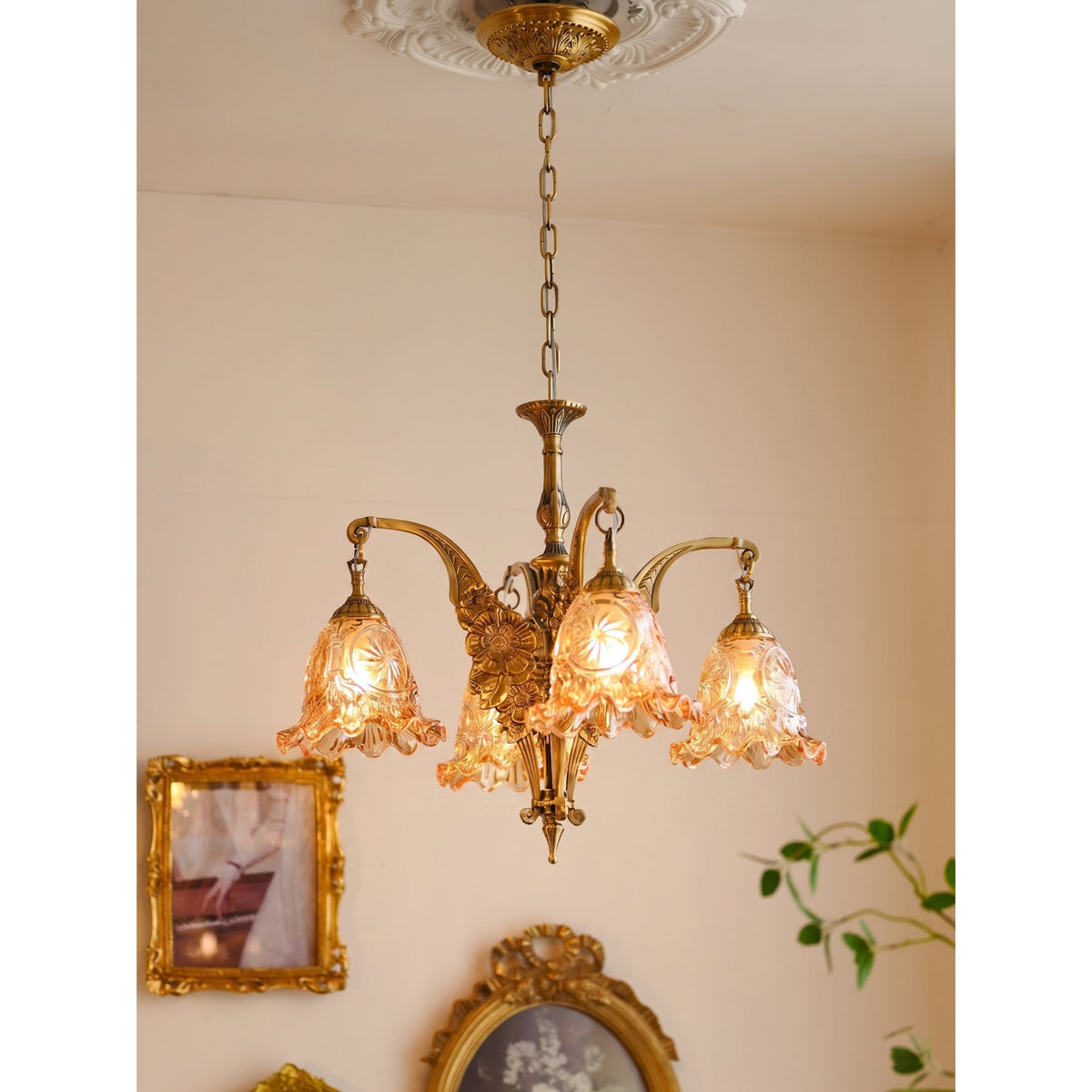 Celanthe Bell Chandelier