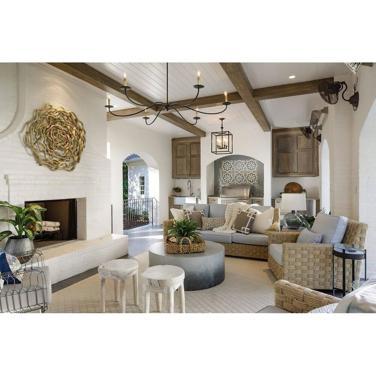 Pojo Iron Chandelier