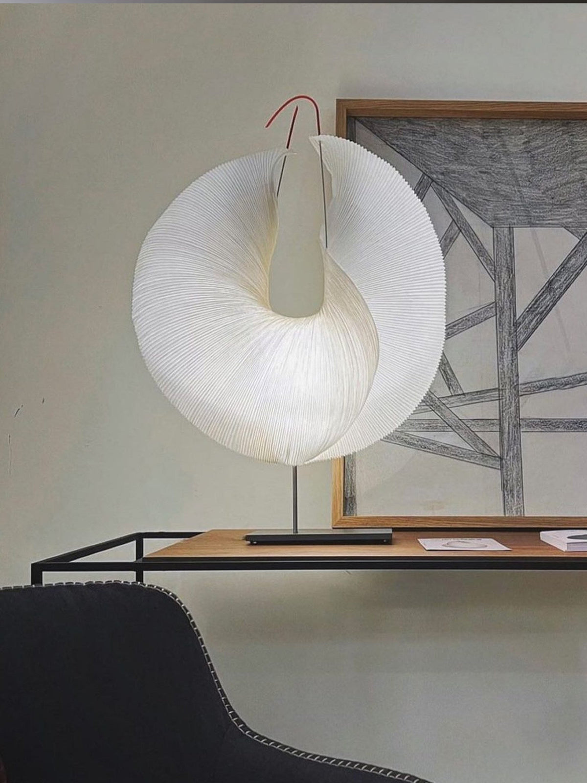 Piaenina Pleated Paper Lamp