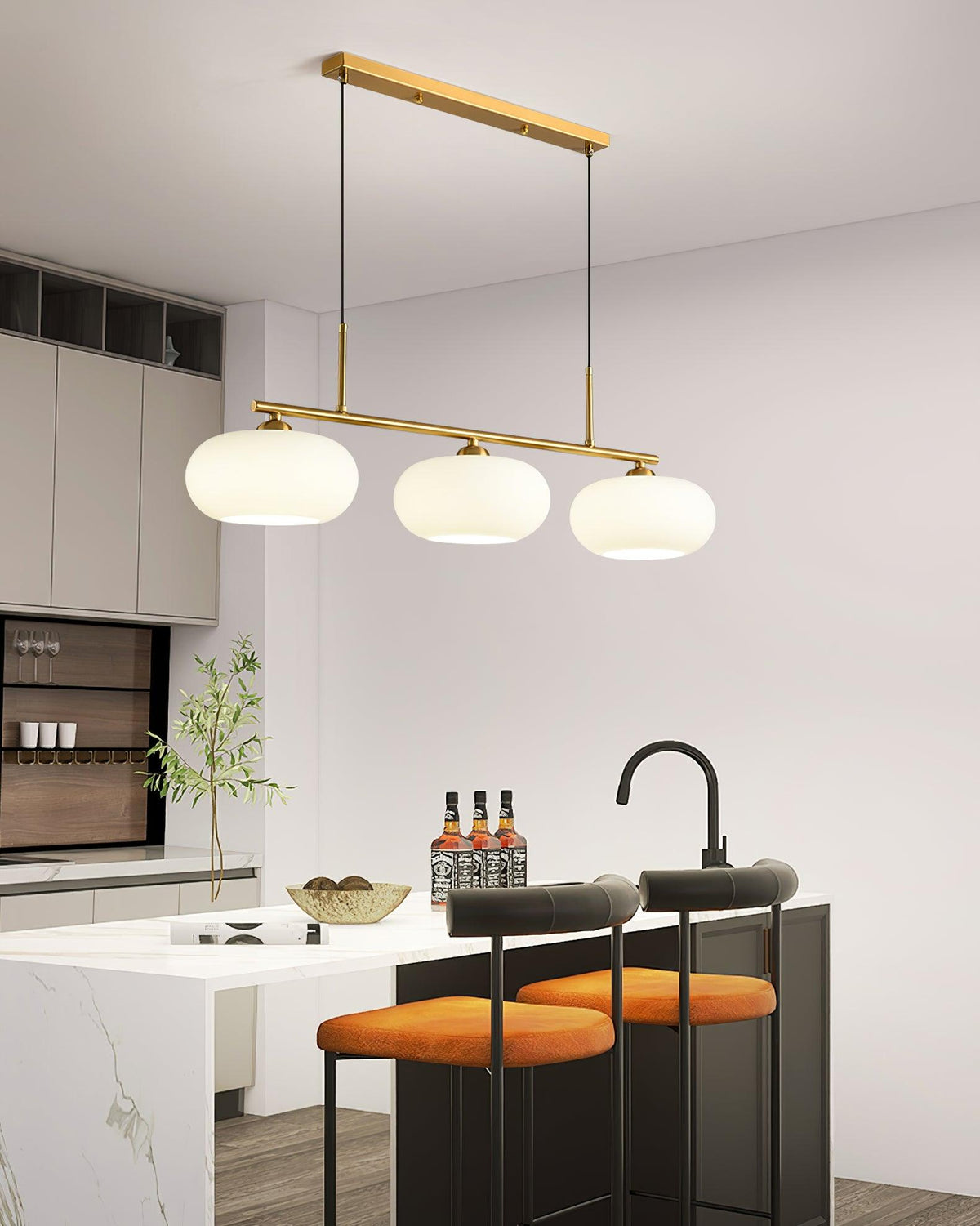 Hajel Sculptural Pendant Light