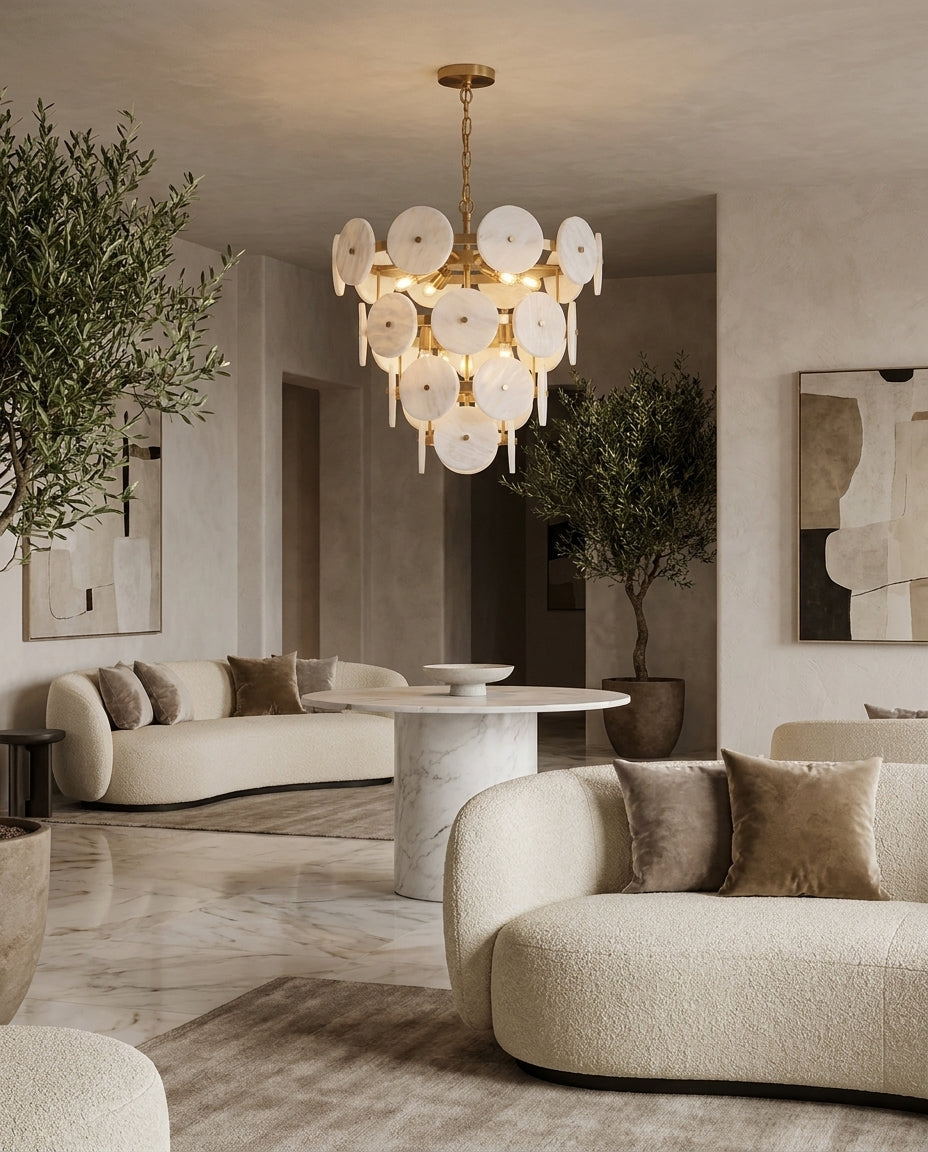 Davenhurst Alabaster Chandelier