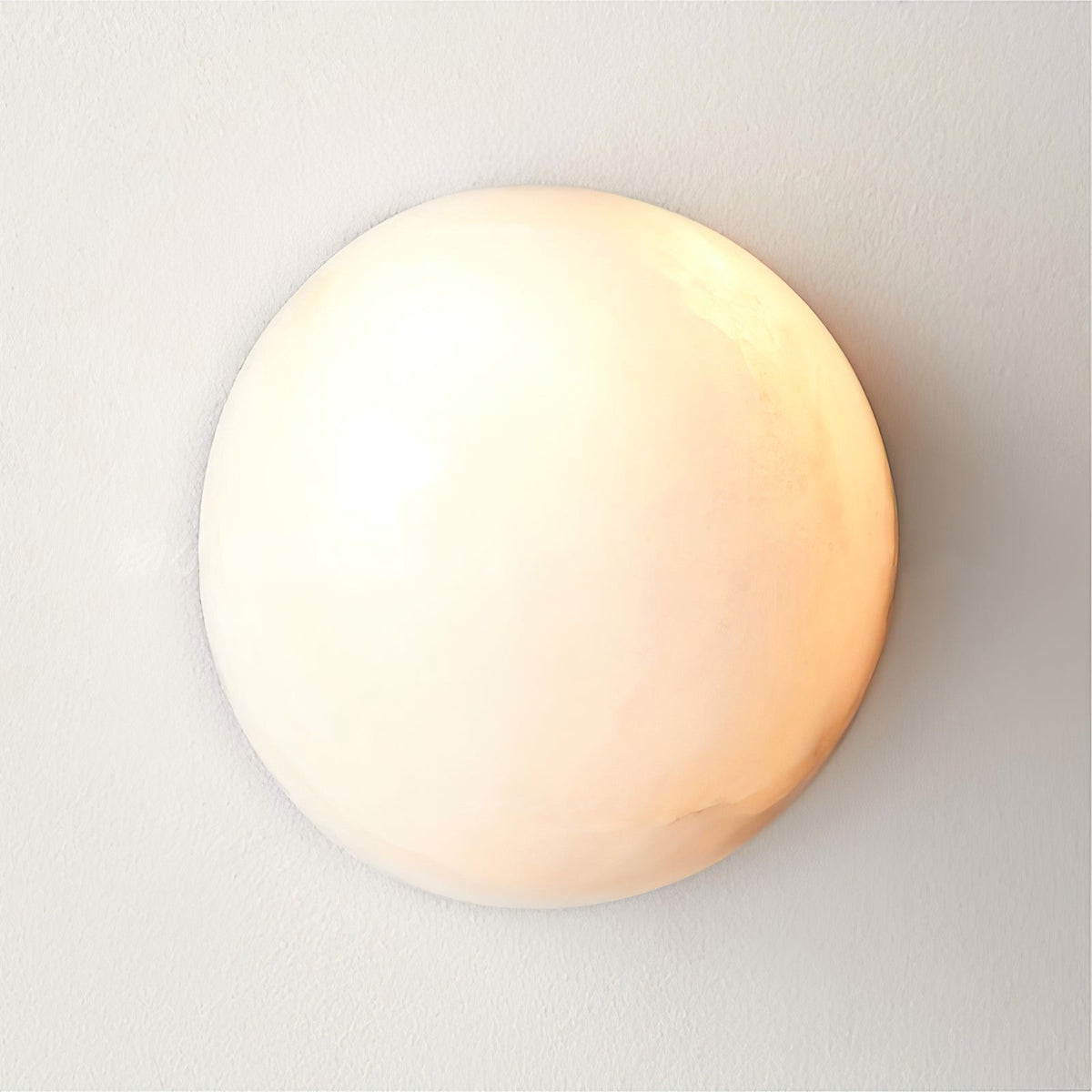 Elthen Minimalist Alabaster Ceiling Light