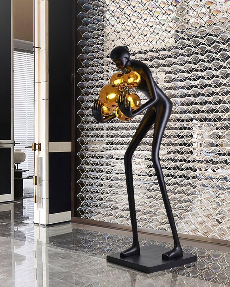 Cradle Sculptural Floor Lamp