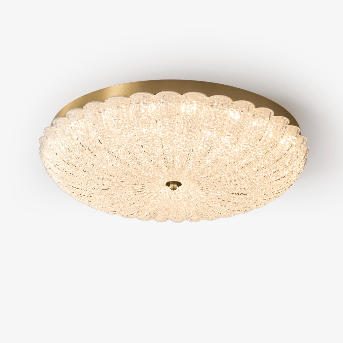 Celeria Premium Nordic Art Brass Glass Ceiling Lamp