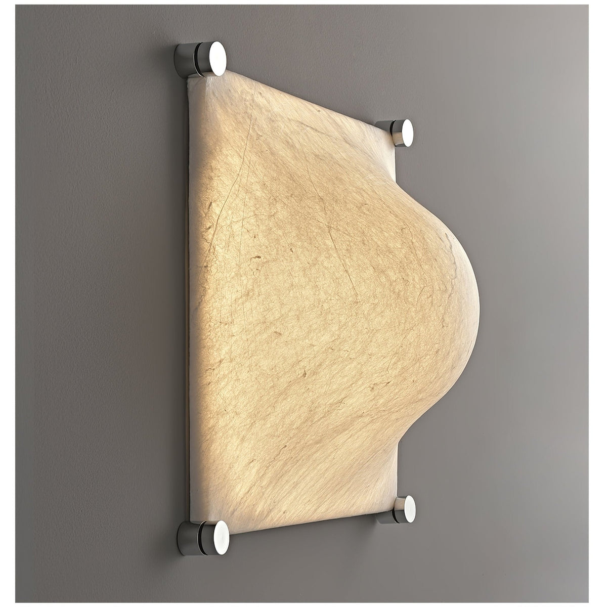 Panel Rustic Silk Wall Light