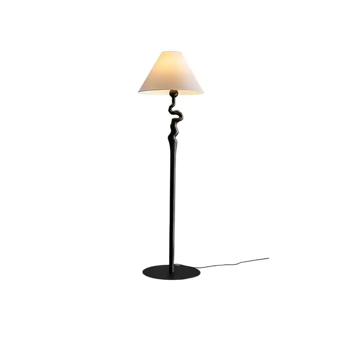 Avloril Artistic Wooden Floor Lamp
