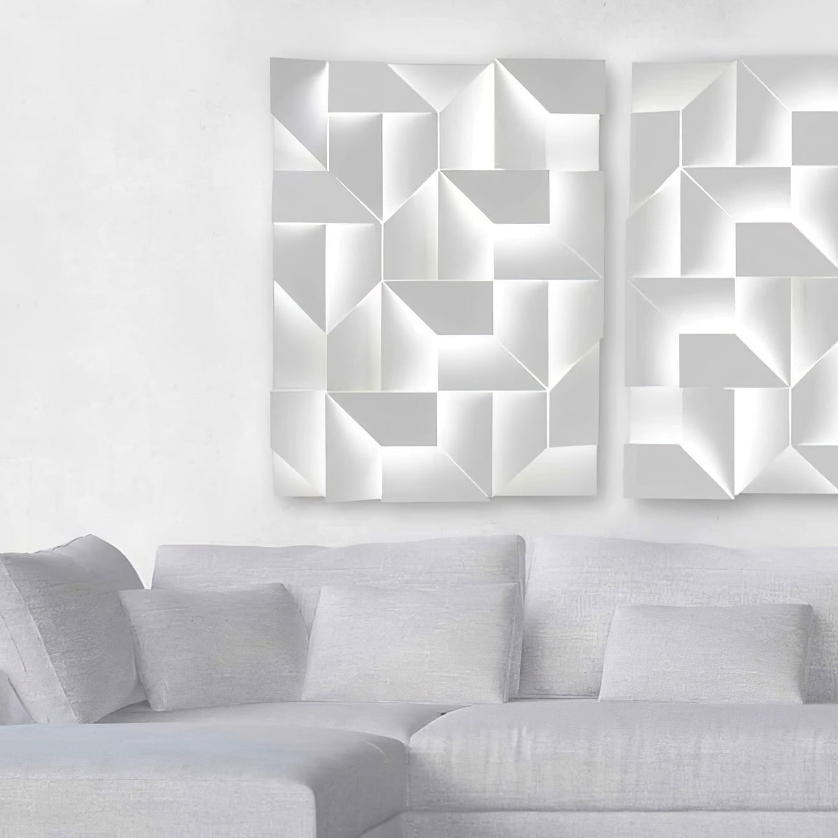 Deloza Shadows Rechargeable Grand Sconce Wall lamp
