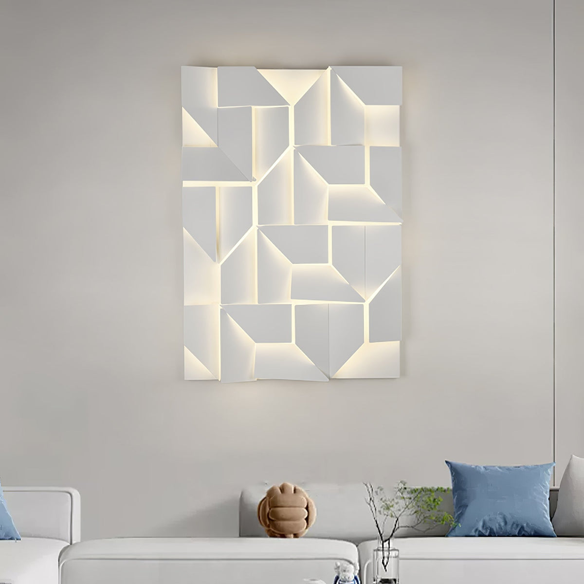 Deloza Shadows Rechargeable Grand Sconce Wall lamp