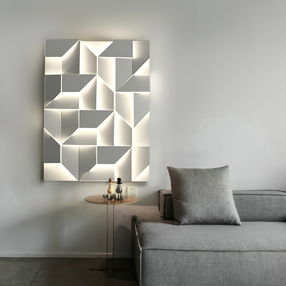 Deloza Shadows Rechargeable Grand Sconce Wall lamp