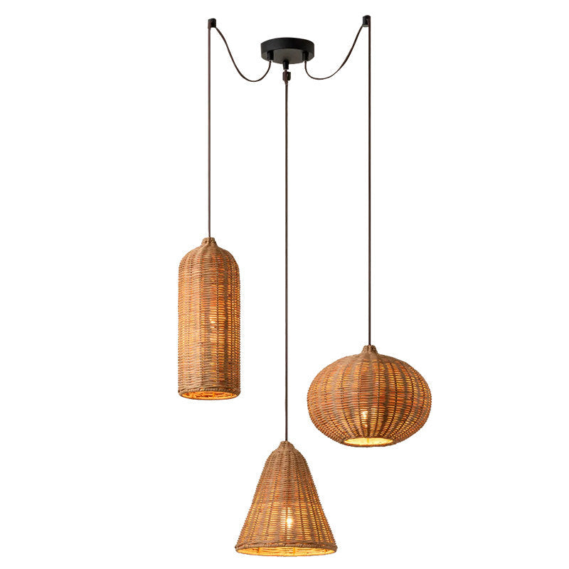 Marleigh Woven Rattan Pendant Lamp
