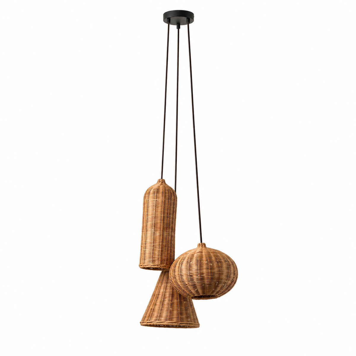 Marleigh Woven Rattan Pendant Lamp