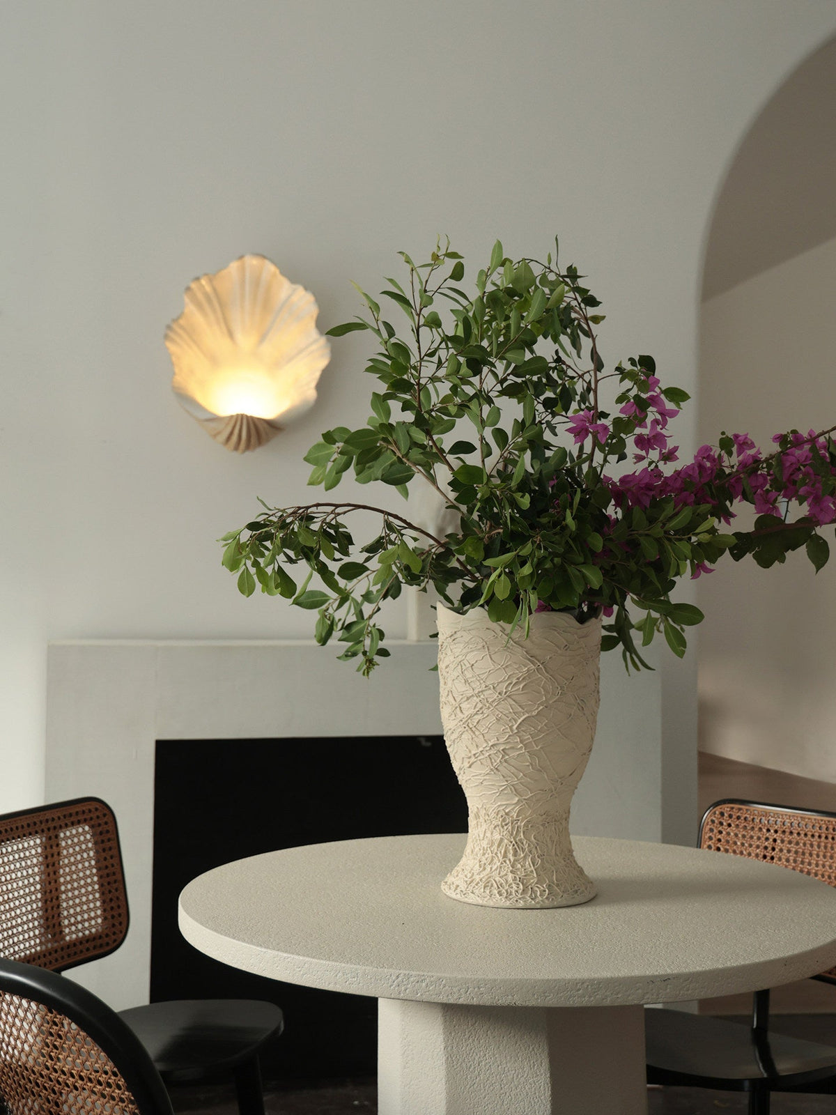 Shell Wall Sconce