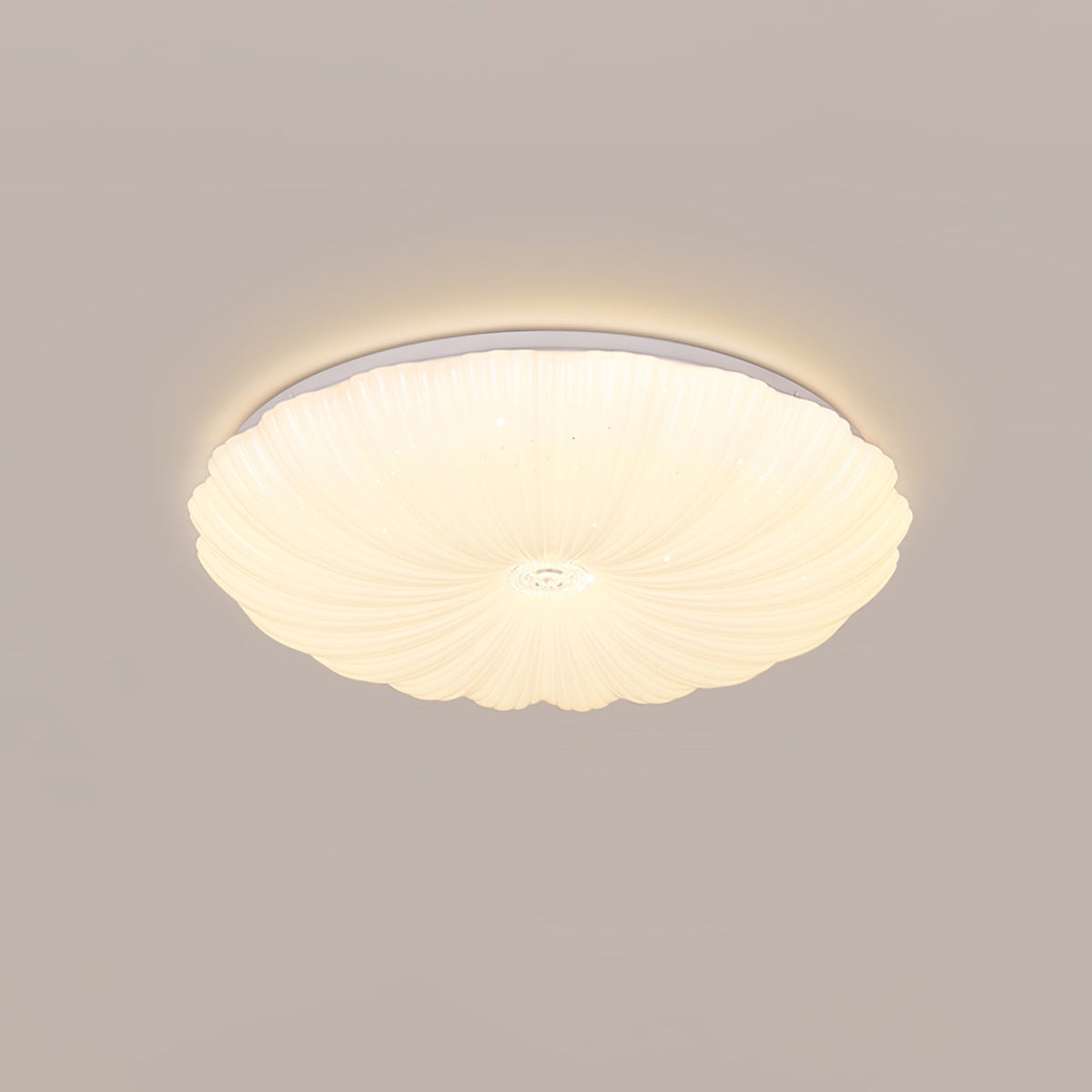 Maraira Nordic Art Shell Round Ceiling Lamp