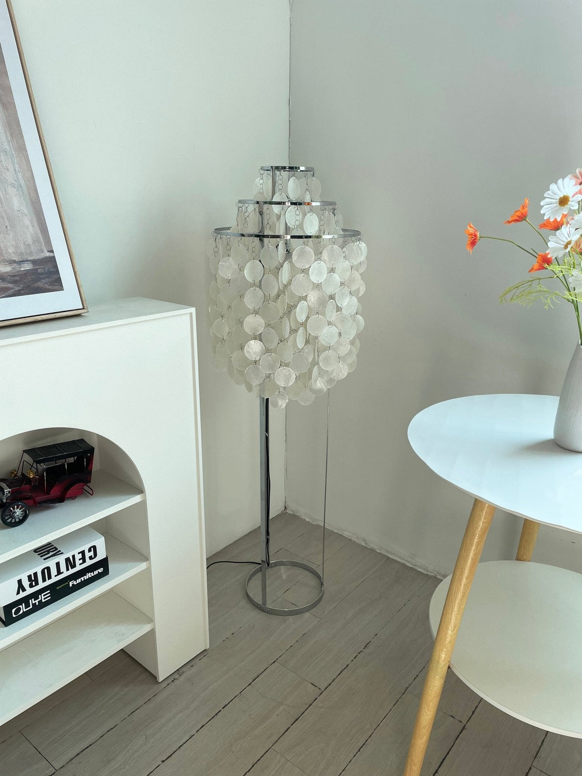 Wern Glam Glass Floor Lamp