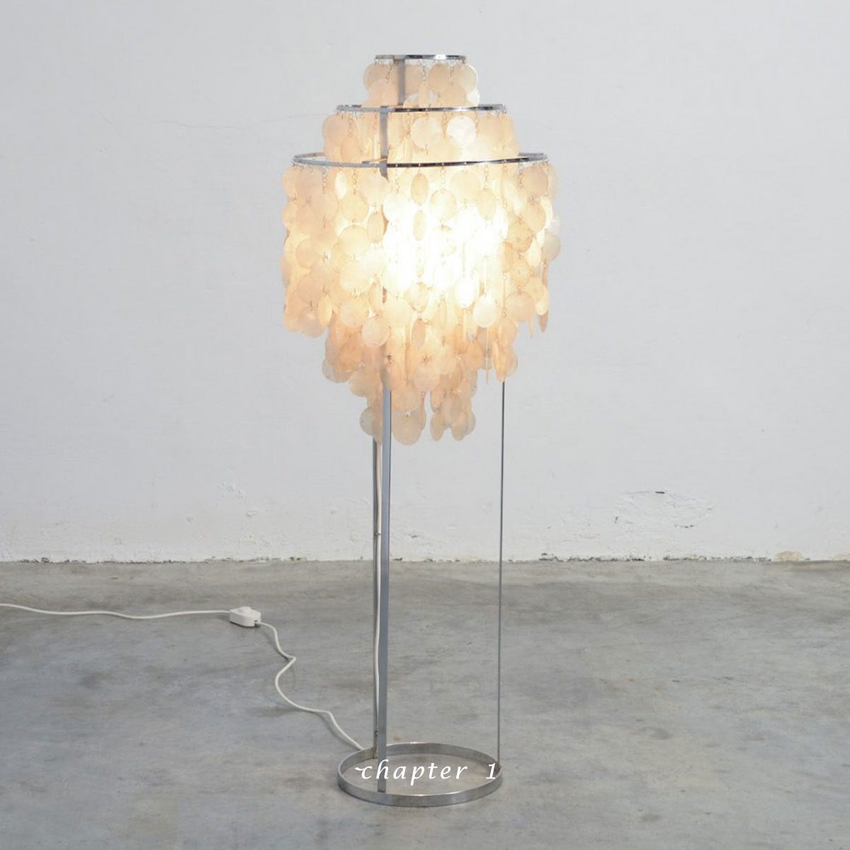 Wern Glam Glass Floor Lamp