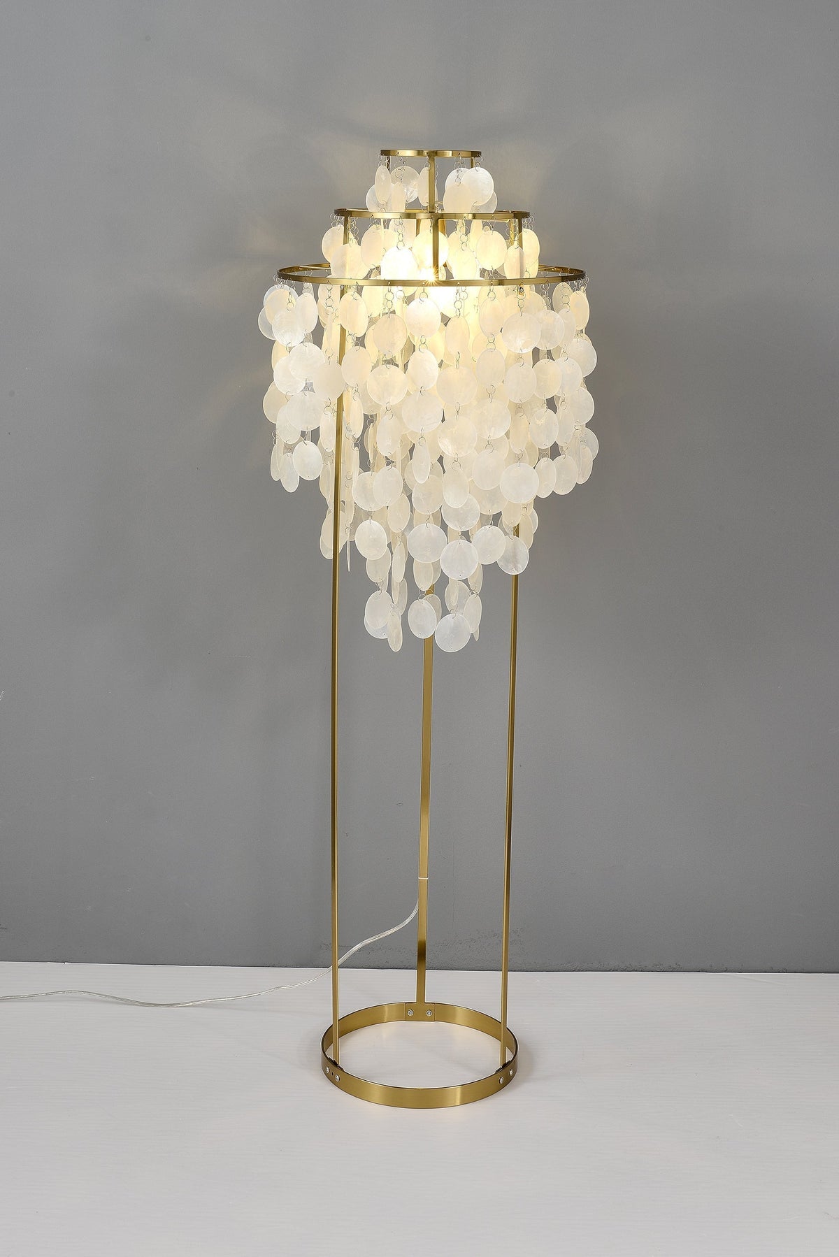 Wern Glam Glass Floor Lamp