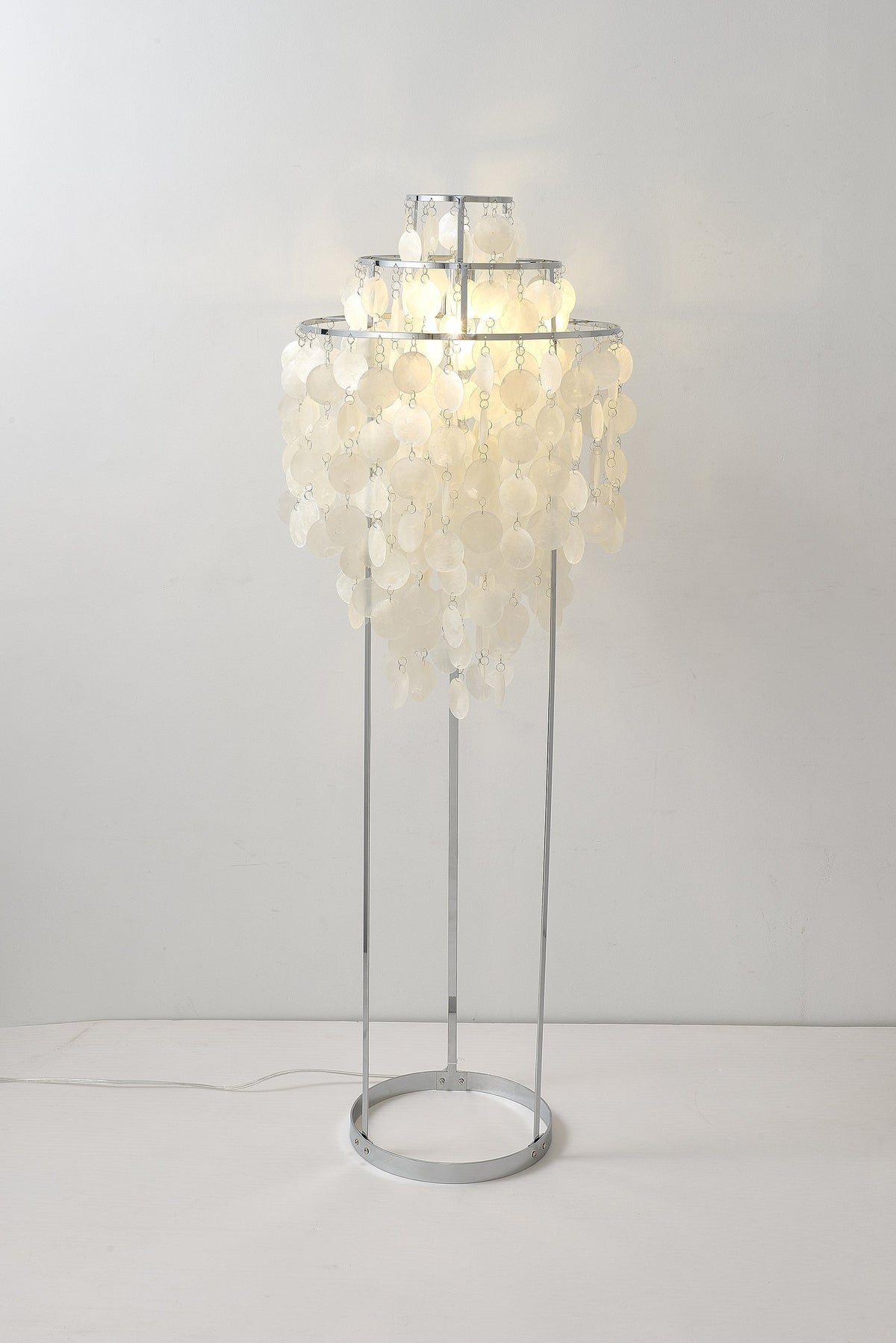Wern Glam Glass Floor Lamp