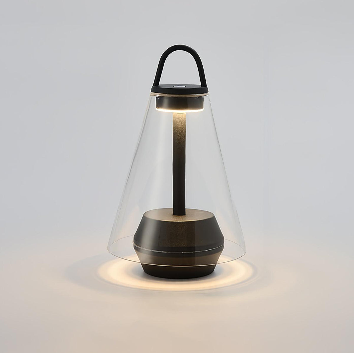 Emarir Scandinavian Glass Table Lamp