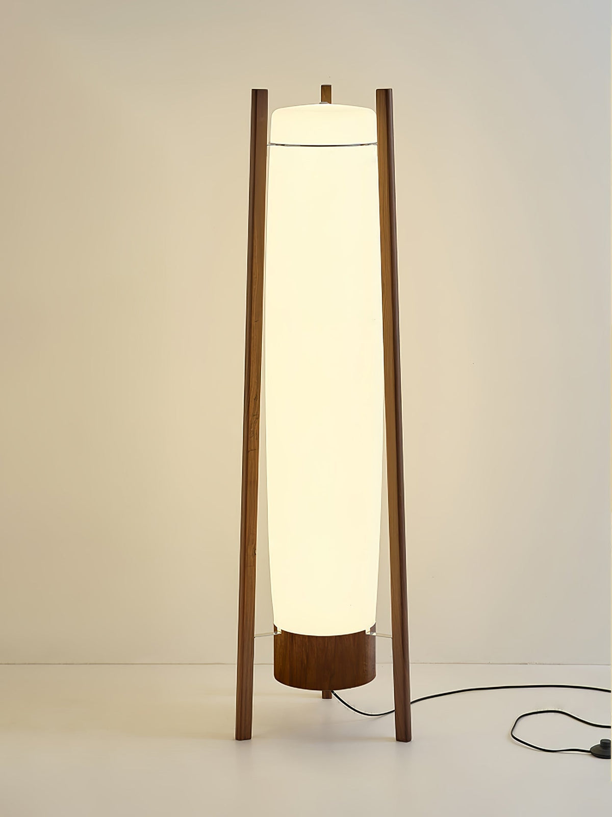 Zezoraril Wabi-Sabi Wood Floor Lamp