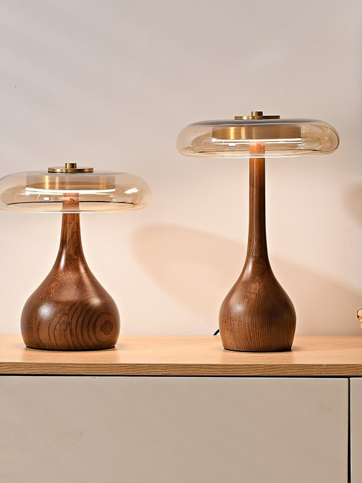 Dahya Wood Table Lamp