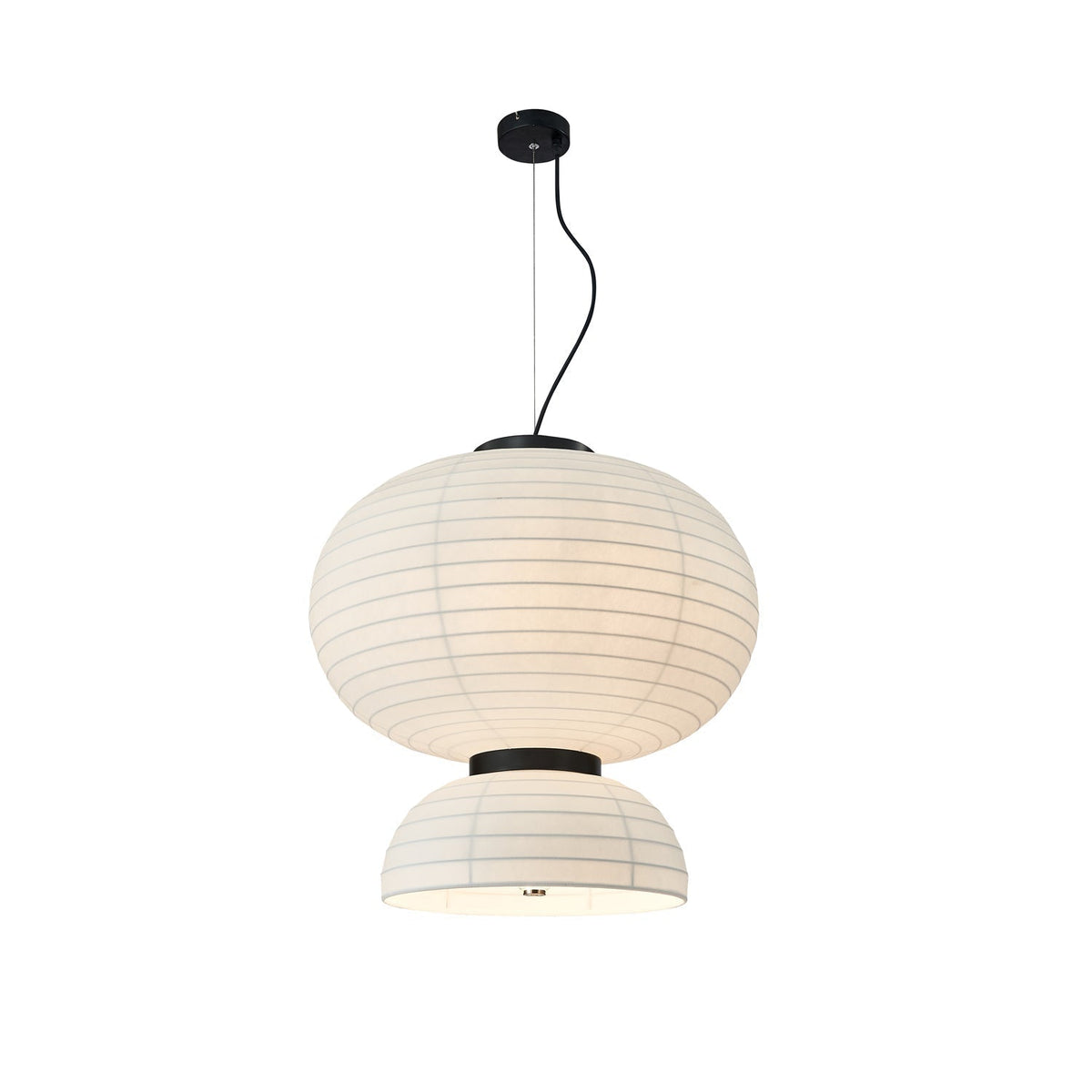 Uldoror Traditional Art Modern Silk Pendant Light
