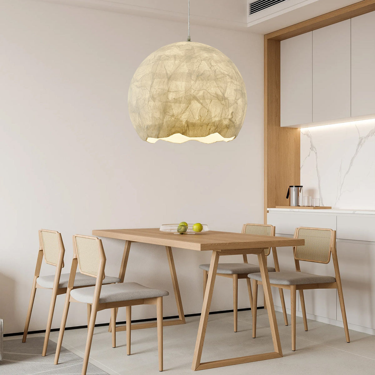 Nest Organic Silk Pendant Lamp