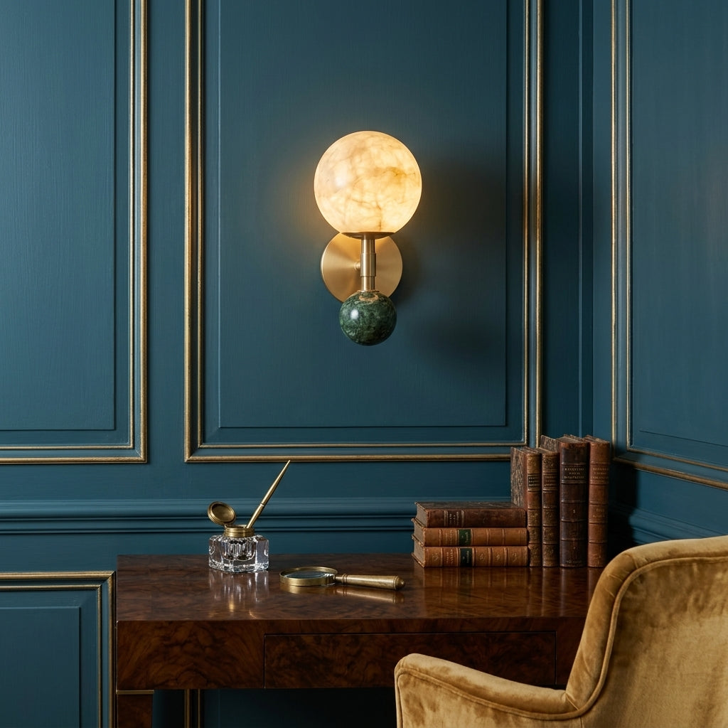 Tarrowcombe Alabaster Wall Sconce