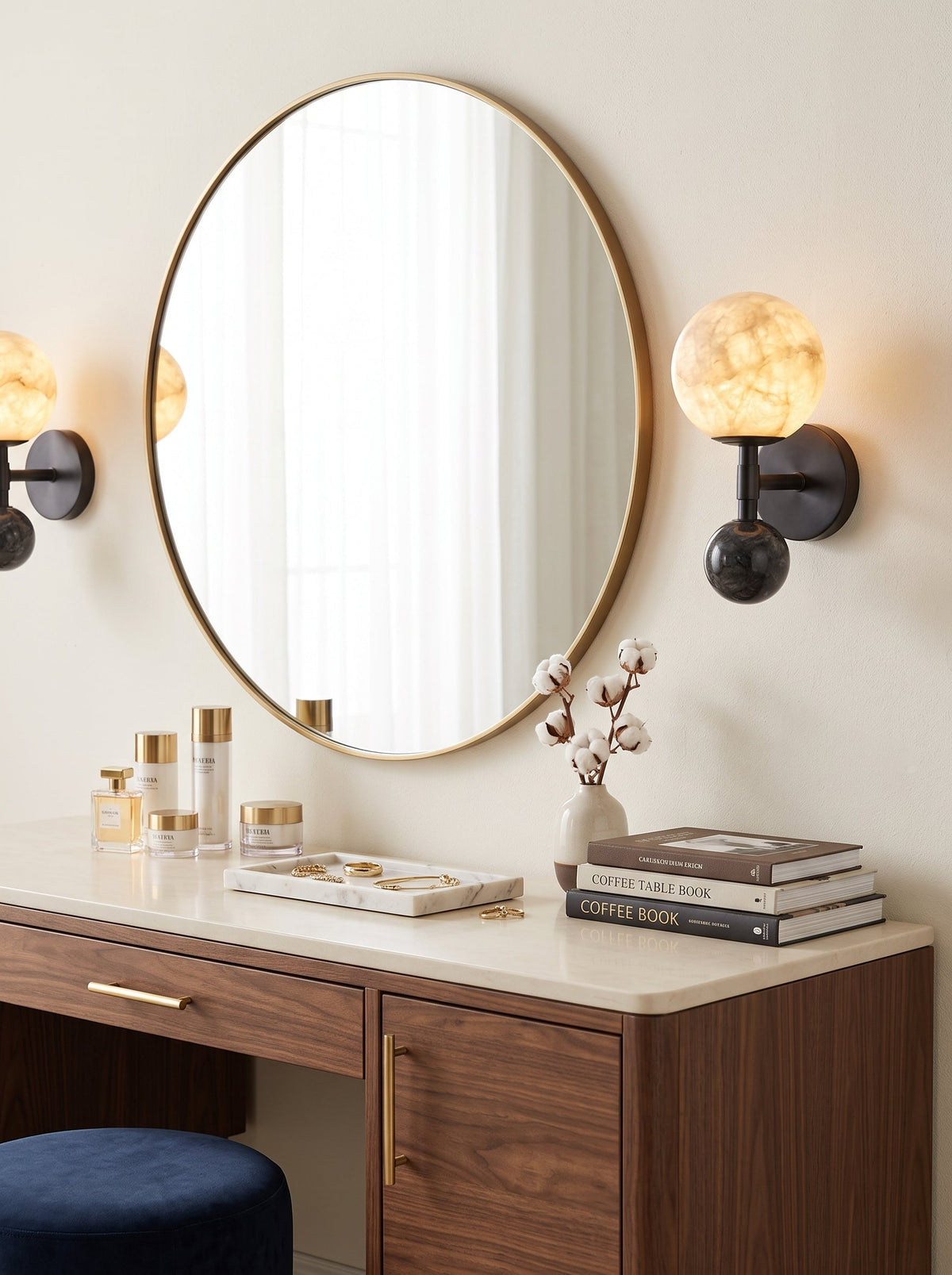 Tarrowcombe Alabaster Wall Sconce