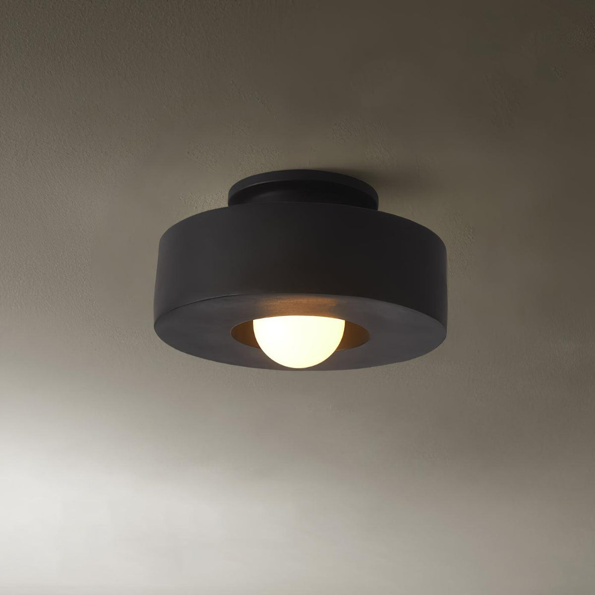 Celelian Ceiling Lamp Simon Resin Cylindrical