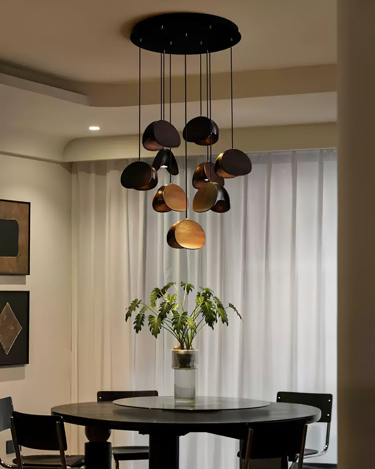 Elmiren Cluster Wood Pendant Light