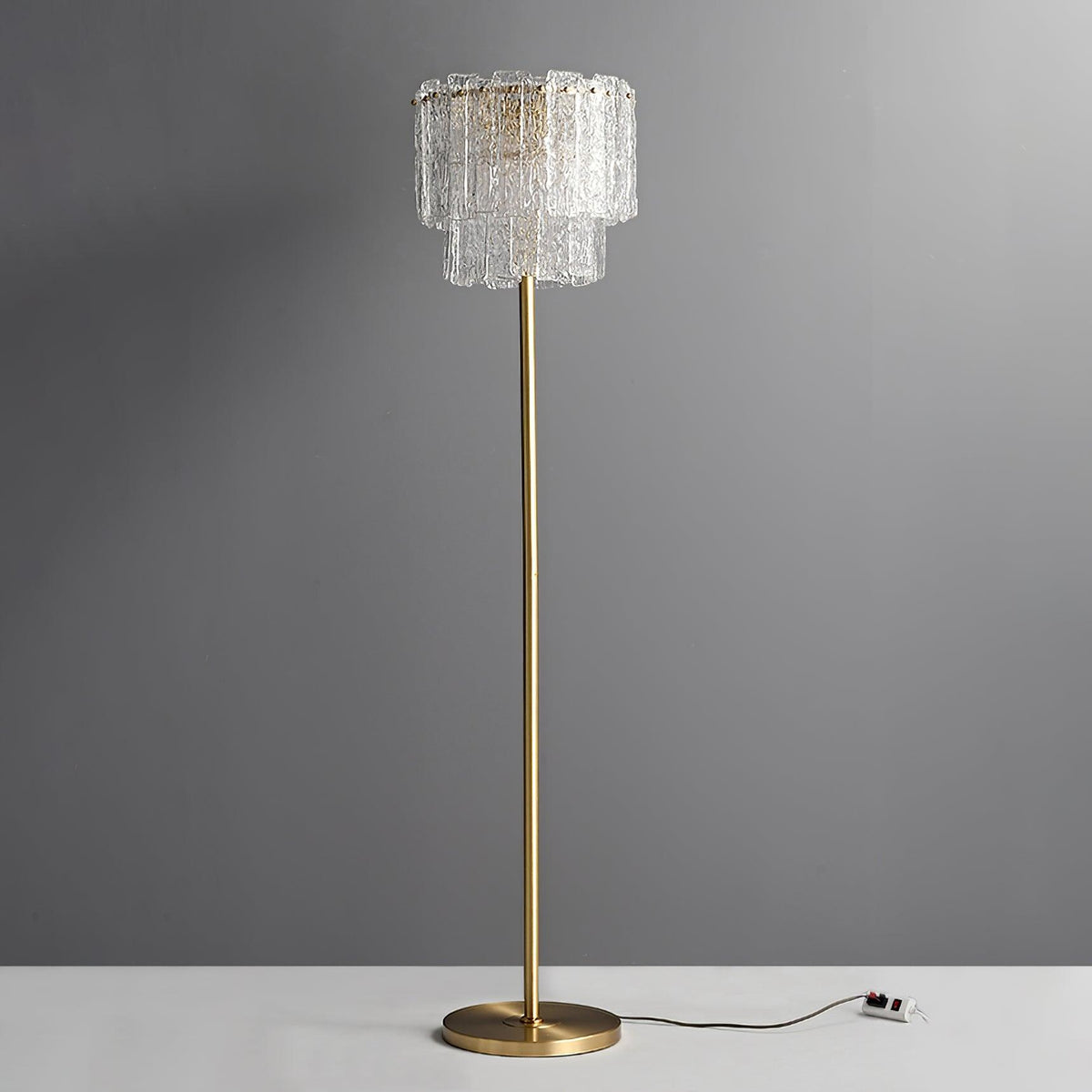 Velaette Luxury Glass Floor Lamp