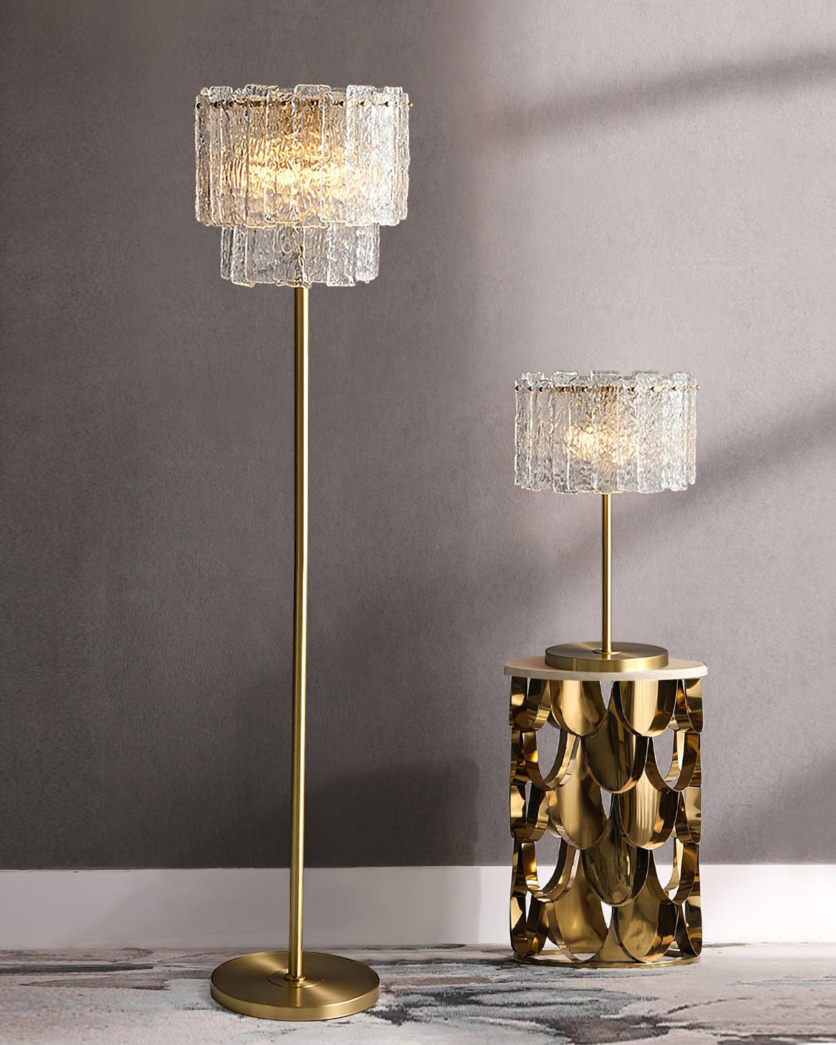 Cyrelina Crystal Table Lamp
