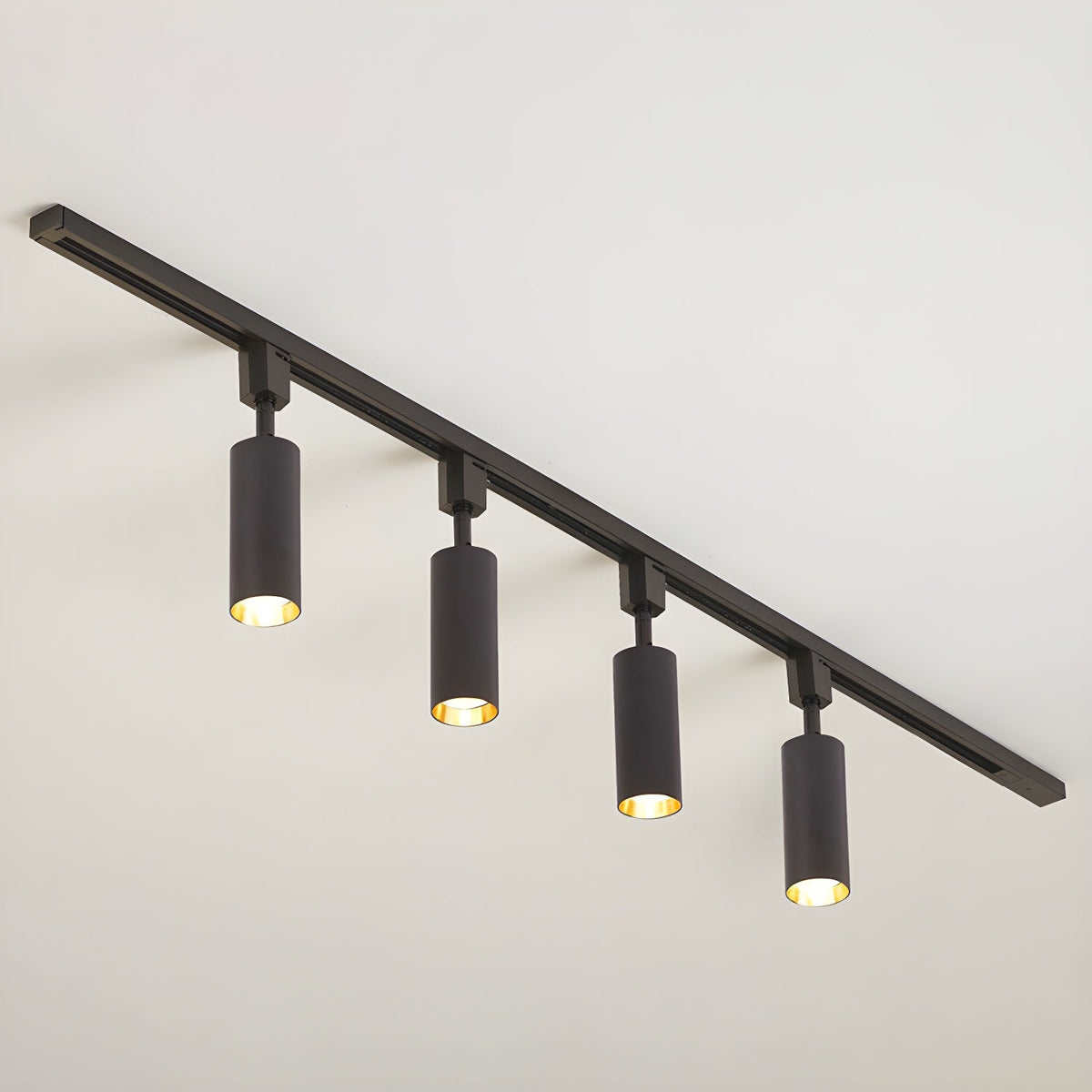 Ophelia Ceiling Lamp Sleek Cylinder Track with Minimalist