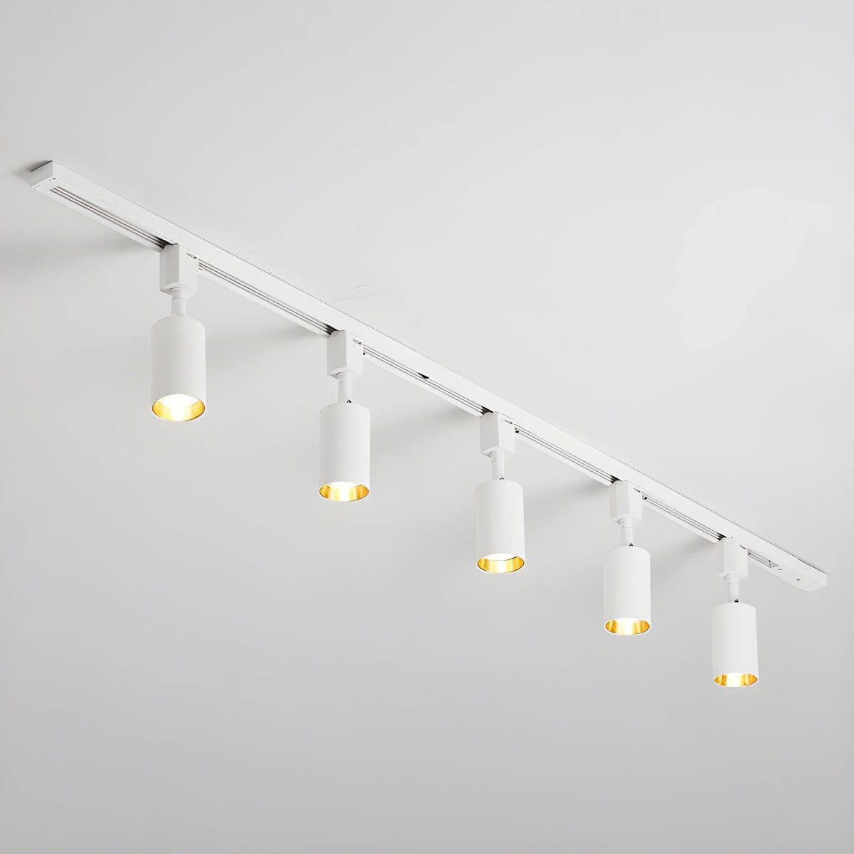 Ophelia Ceiling Lamp Sleek Cylinder Track with Minimalist