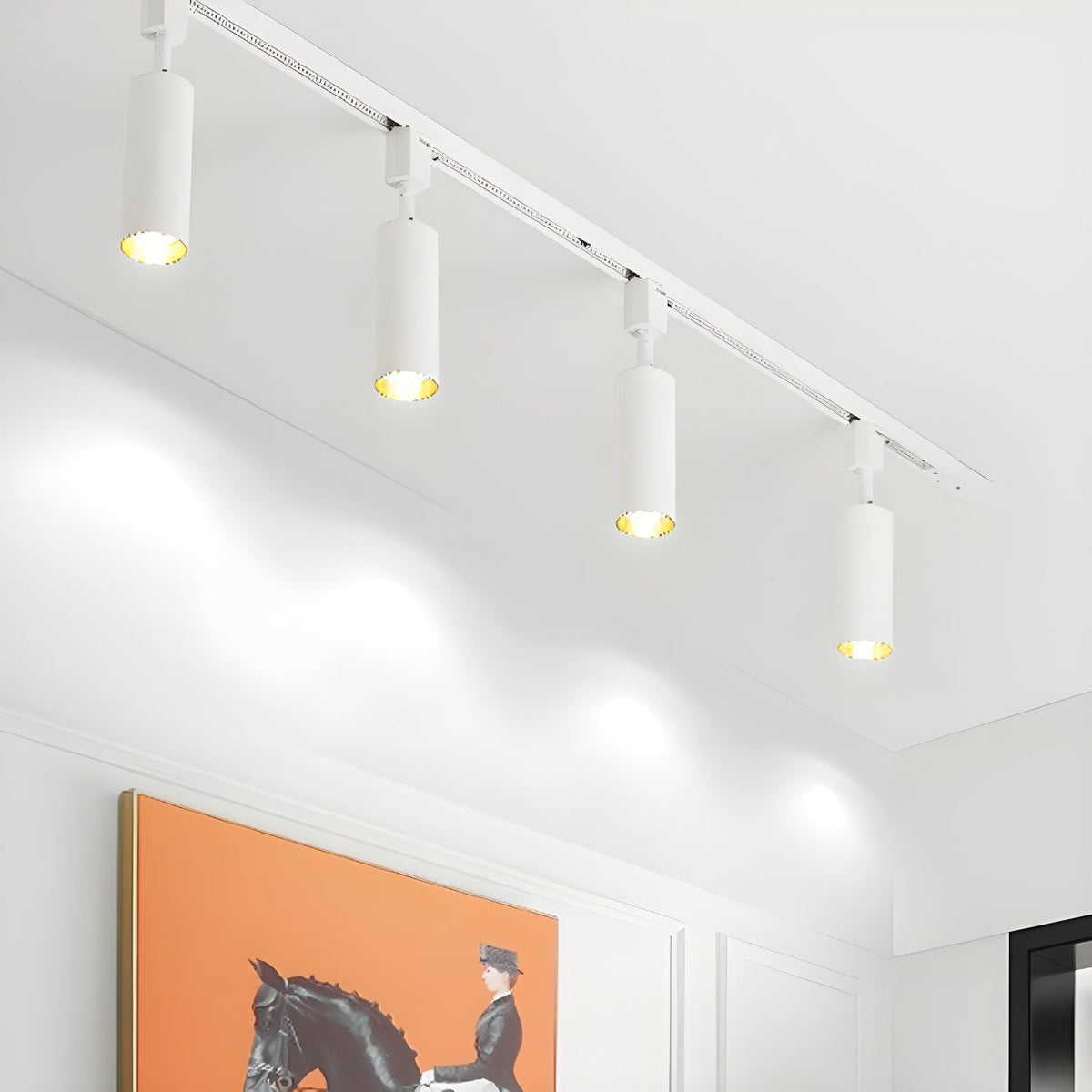 Ophelia Ceiling Lamp Sleek Cylinder Track with Minimalist