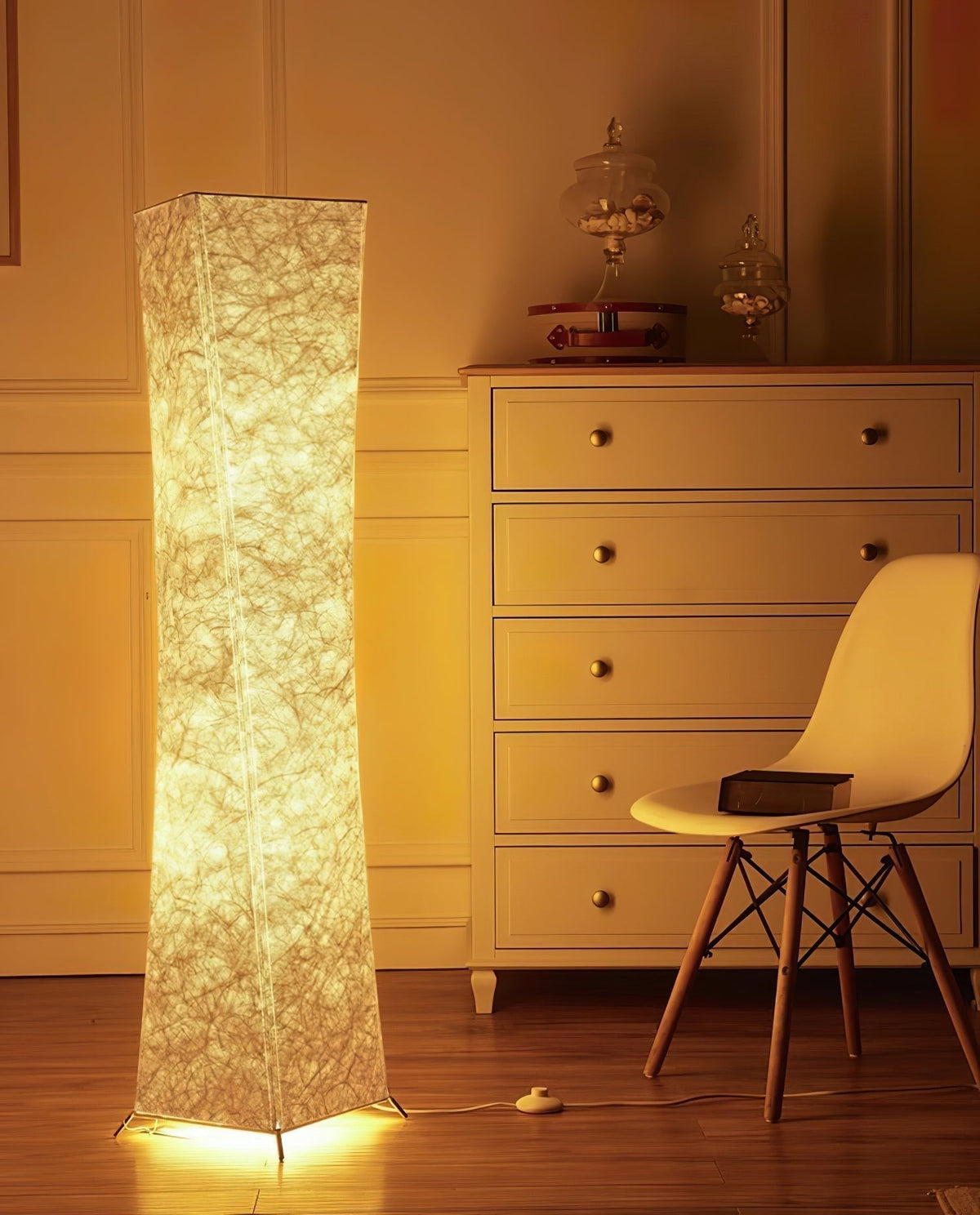 Ethereal Slim Waist Tower Floor Lamp